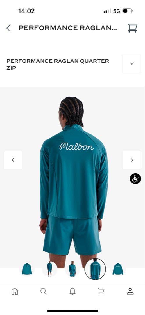 マルボン Malbon パフォーマンスウェア上下