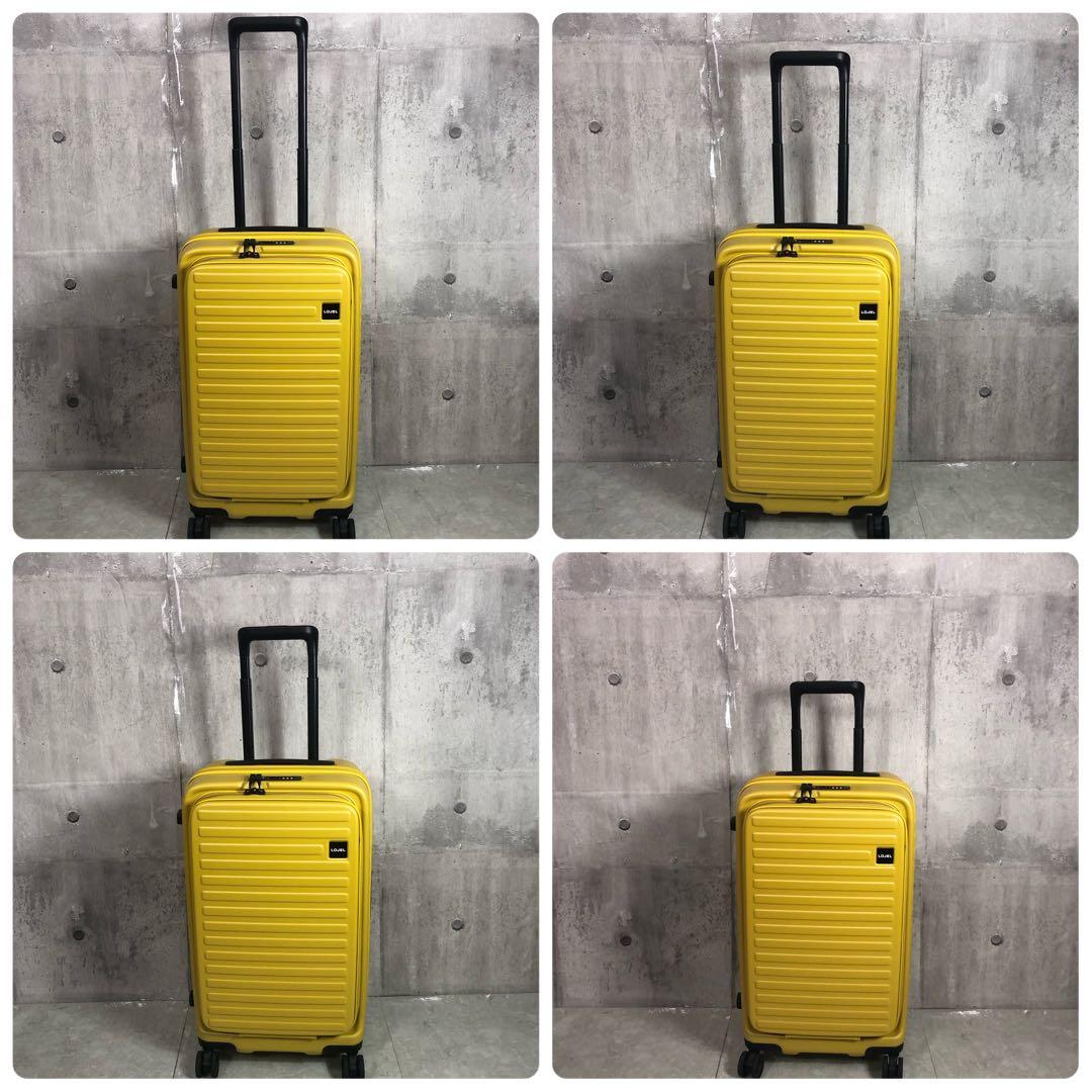 LOJEL　Cubo　スーツケース　マスタードイエロー　TSAロック　S相当