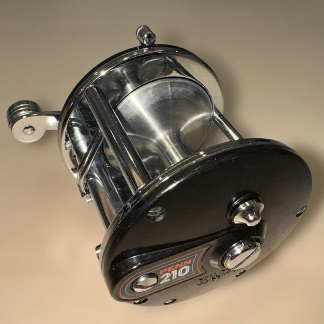 深場&トローリング用リール PENN ペン210 MSモデル ビンテージ品 黒