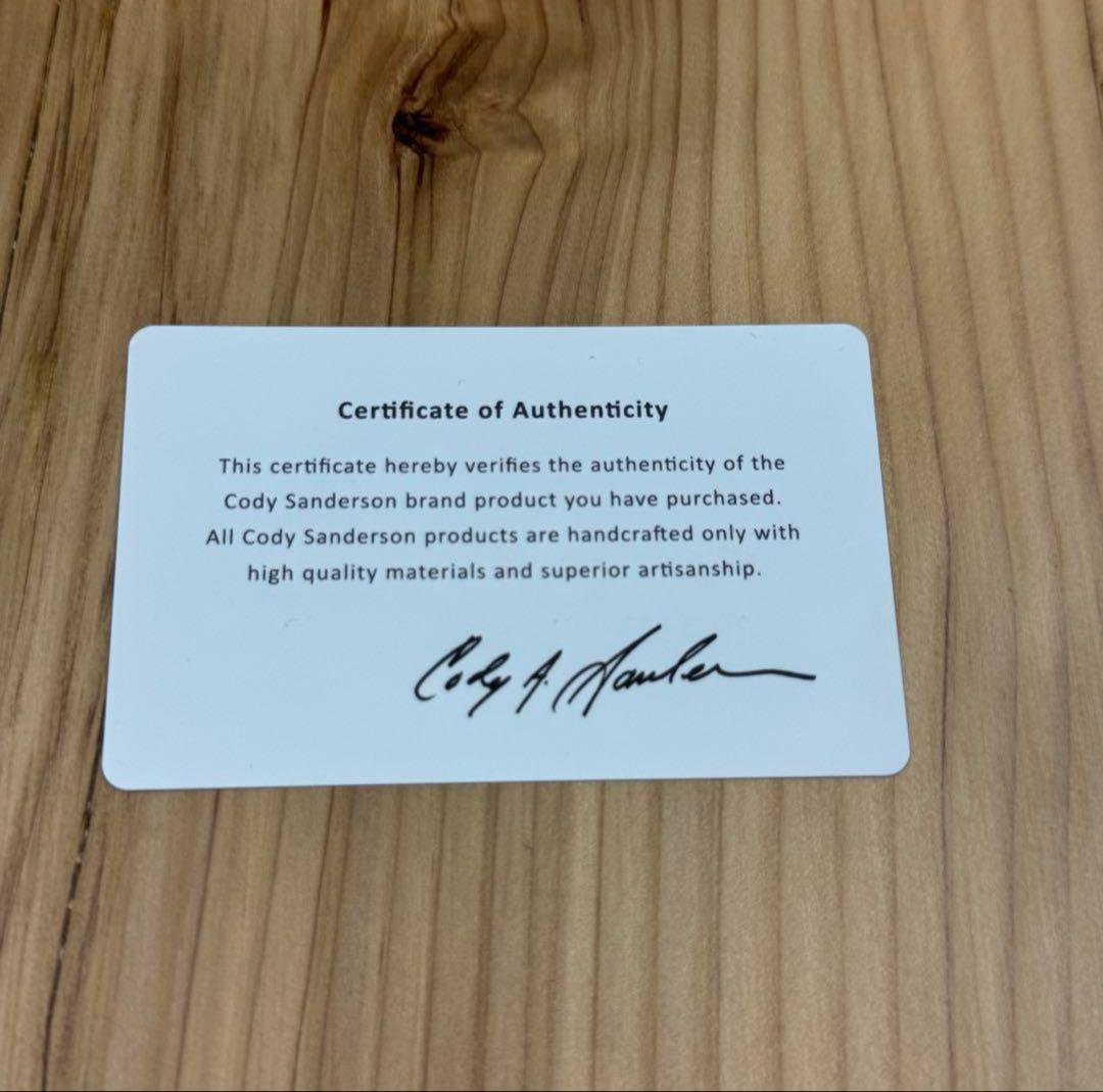 【新品】CODY SANDERSON コディサンダー ソンダブルスターヘアゴム