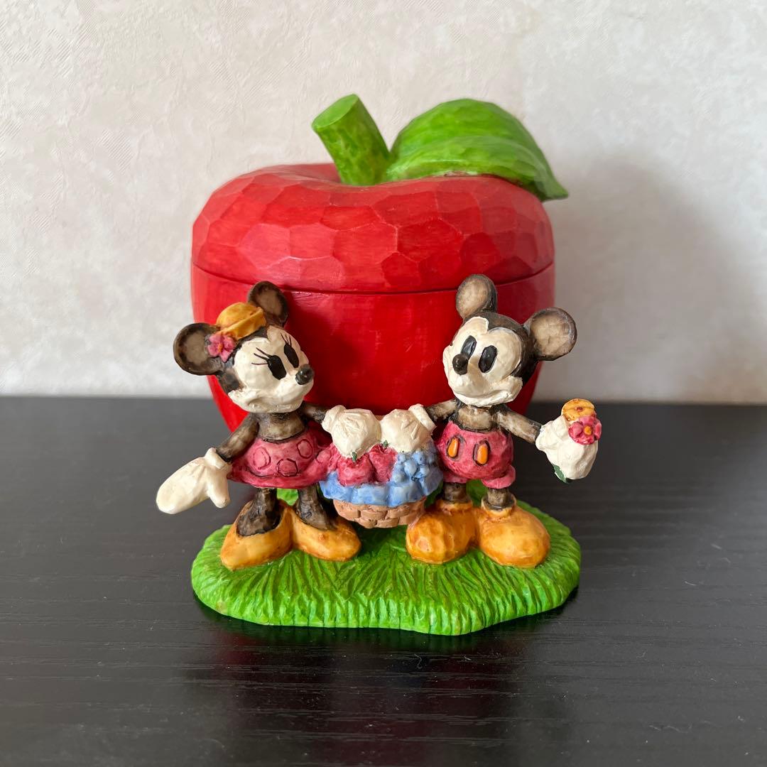 DISNEY ミッキーミニー小物入れ　陶器　割れ物