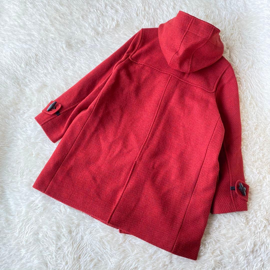 【未使用/希少】23区 イタリア生地使用　ダッフルコート ウールツイード　大きい