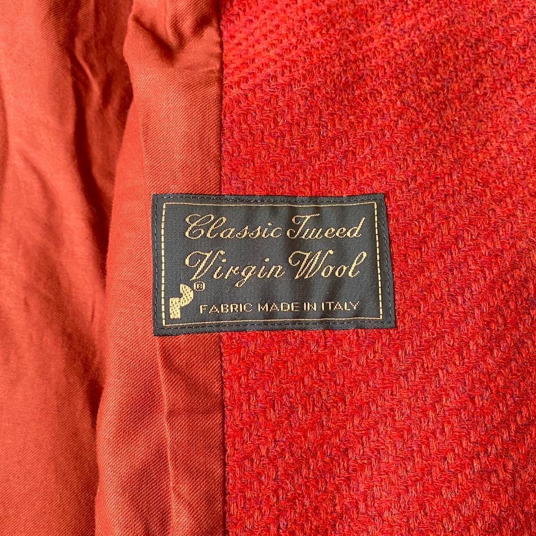 【未使用/希少】23区 イタリア生地使用　ダッフルコート ウールツイード　大きい