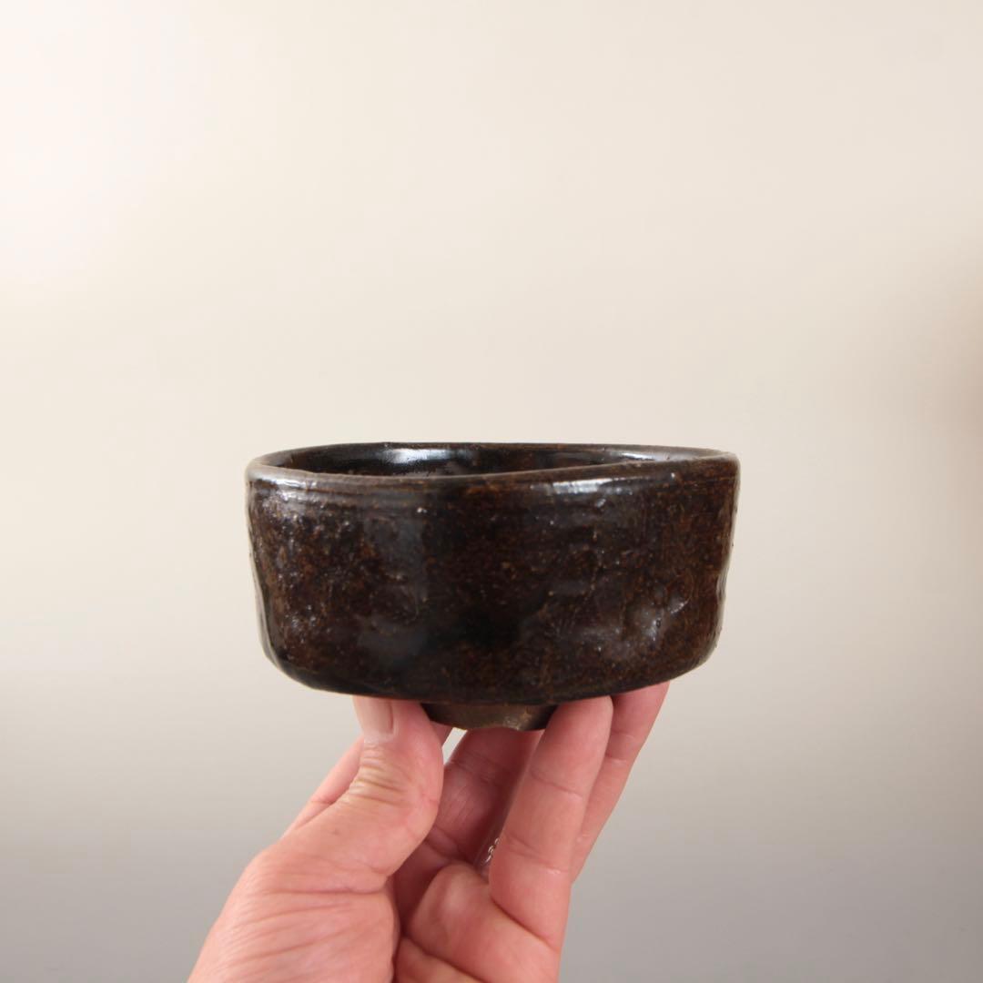 祖母懐印 志戸呂焼 半筒 茶碗 茶道具 古美術 古道具 アンティーク