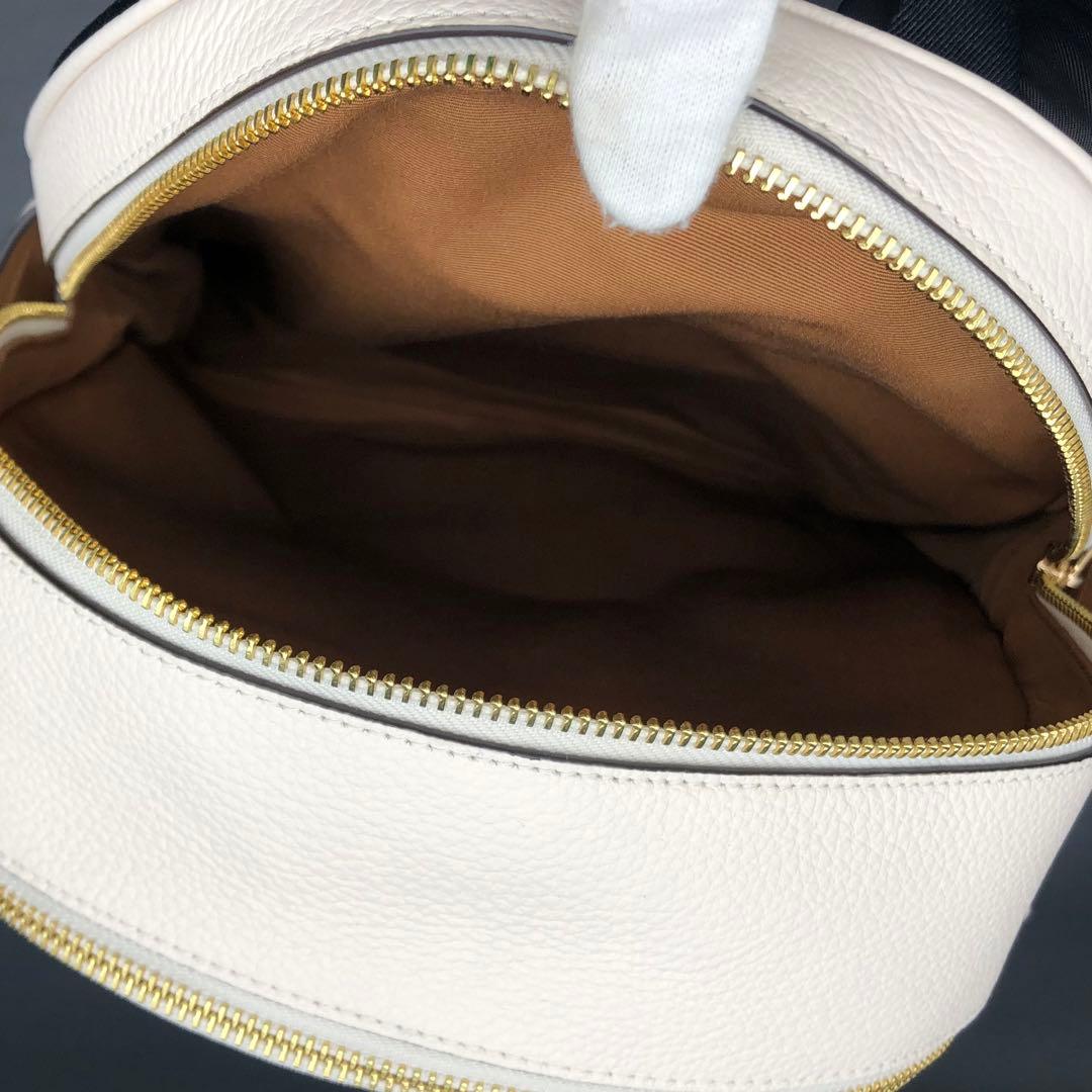 R【新品未使用品】コーチ　COACH ベージュ　レザーリュック