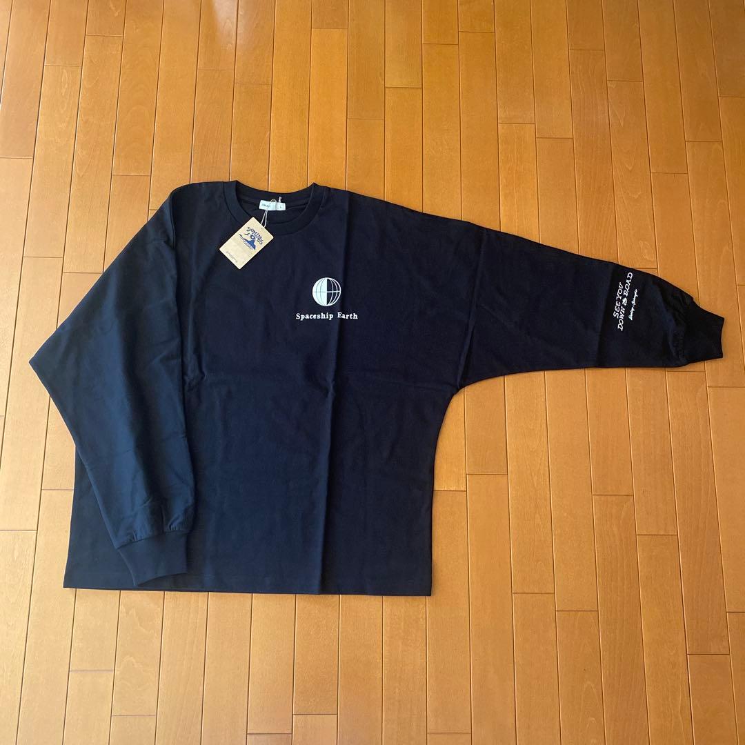 新品　DOMINGO　PURVEYORS　LUZeSOMBRA　厚手 ロンT　黒