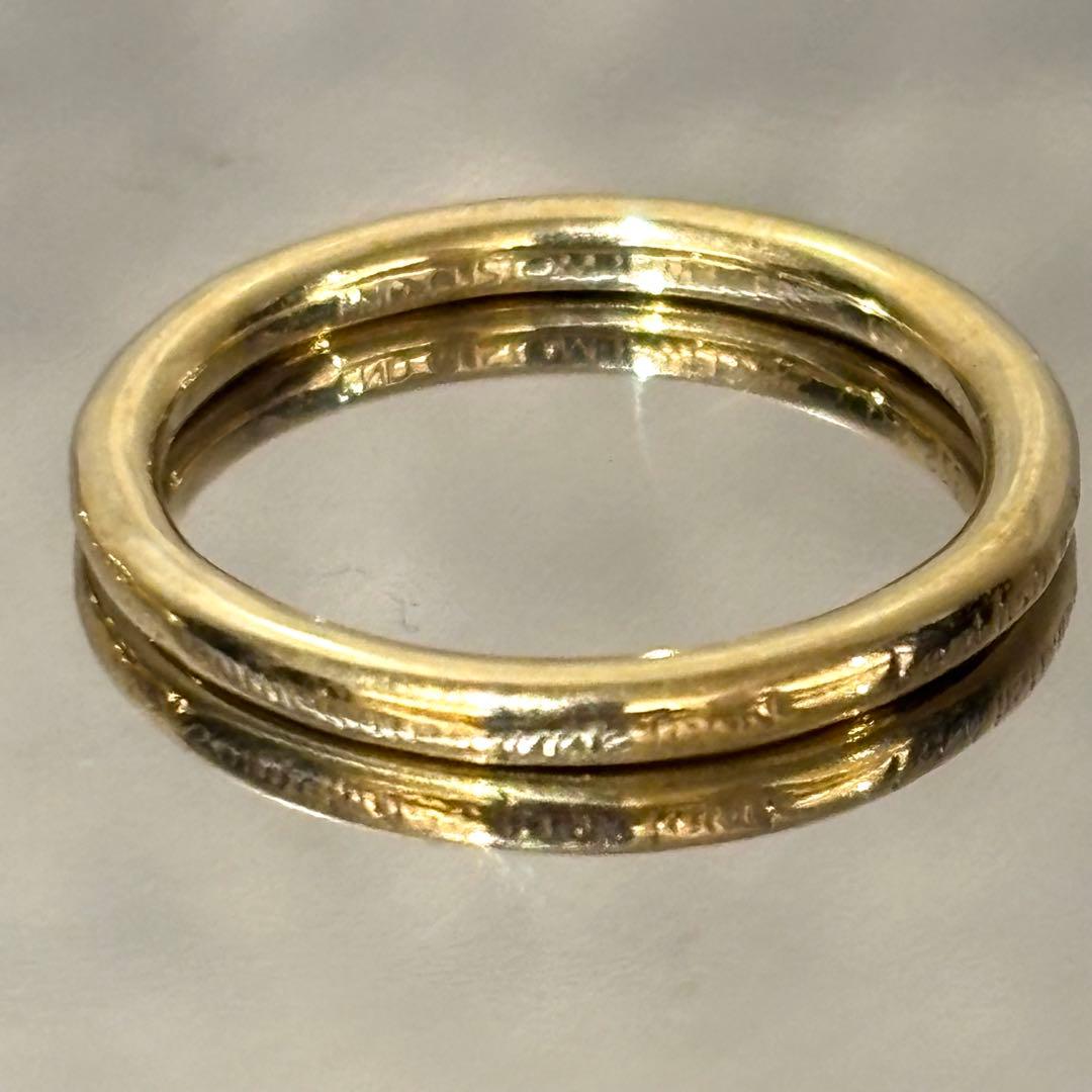 END CUSTOM JEWELLERS エンド リング 3連 ソロイスト