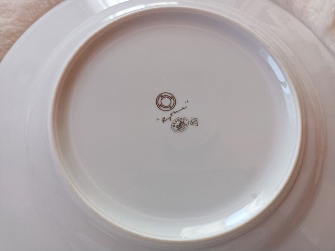 HERMES リズム デザートディッシュ2枚セット