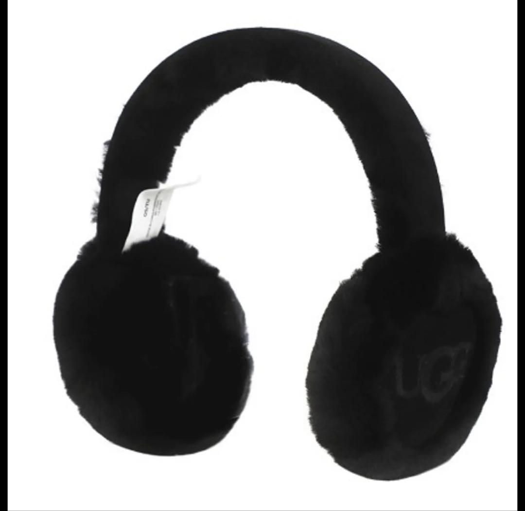 【本日限定値下】UGG ブラック ファー イヤーマフ