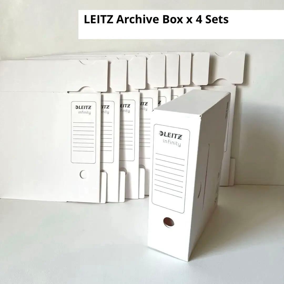 【新品・9個】LEITZ Archive BoxライツGeneral View