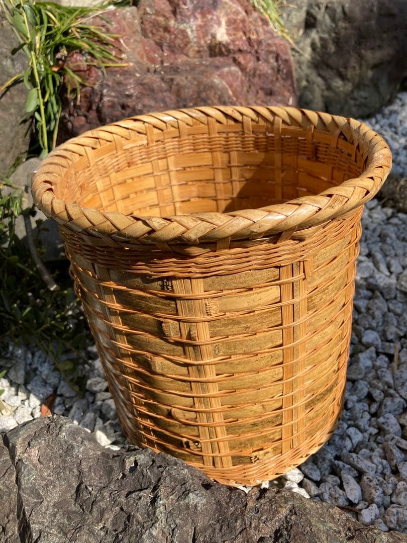 籐製バスケット