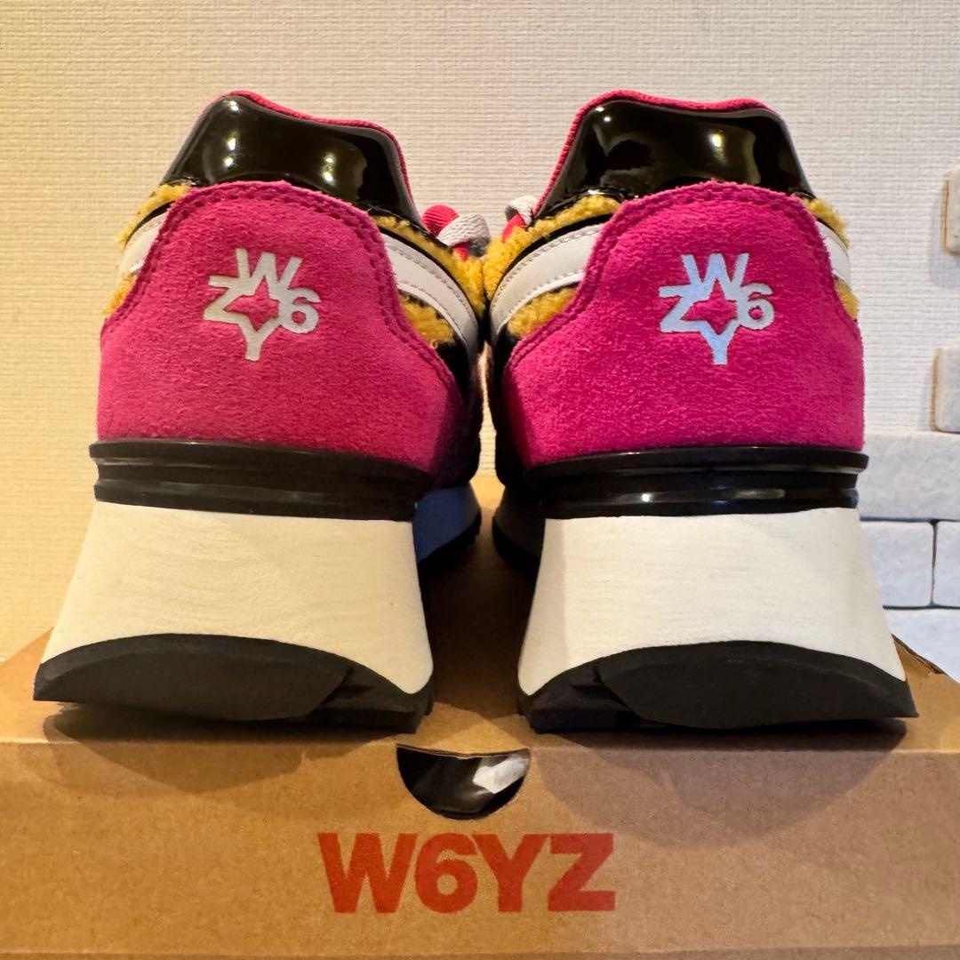 EU37 新品箱付き　W6YZ ウィズ YAK-W カラフル 厚底スニーカー