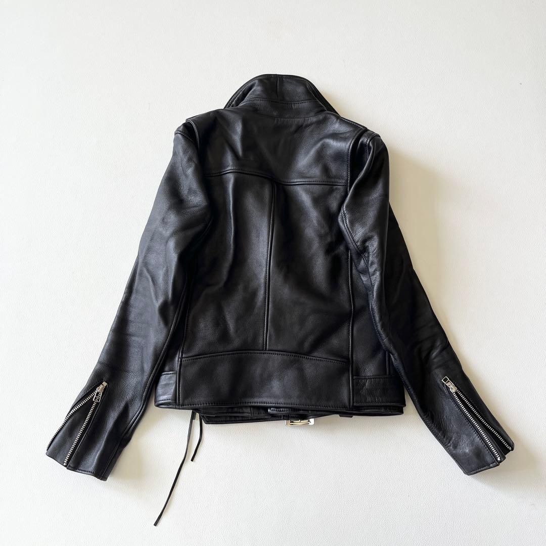 ▼極美品✨TRUNO by NOISEMAKERライダースジャケット ラムレザー
