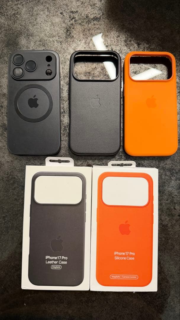 【美品】Apple iPhone17pro 256GB ケース付き