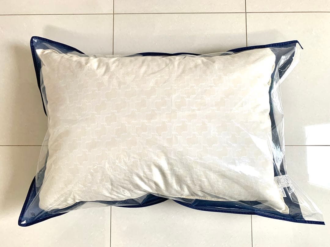 希少◾️ダウン93%！高級羽毛枕 日本製 50×70cm ロマンス小杉 側生地綿混