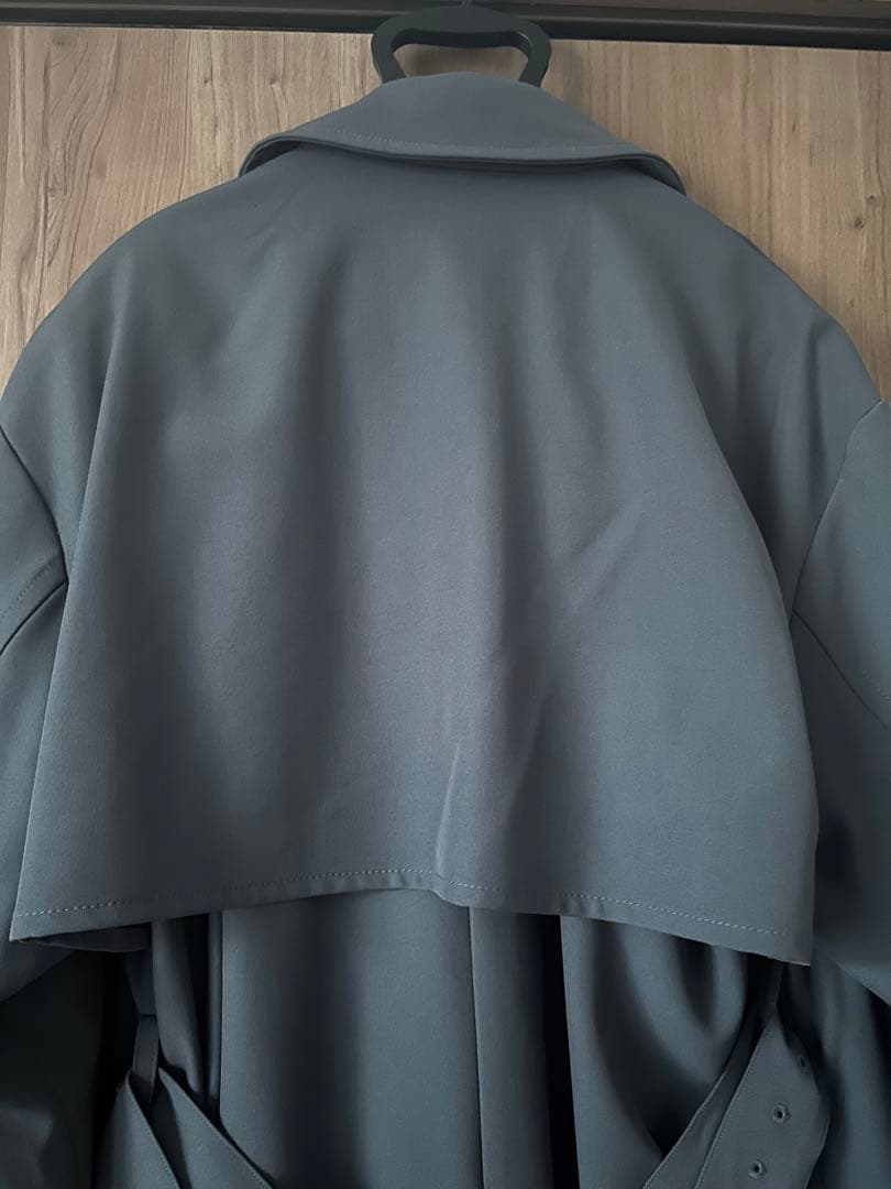 【美品】Loose/ルース モードオーバー ハイネックトレンチコート