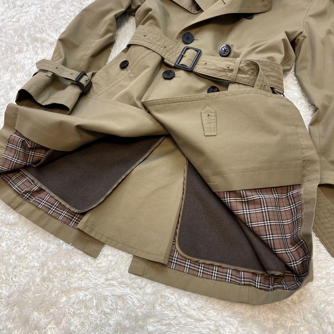 【極美品】バーバリーブラックレーベル トレンチコート ライナー メンズ L