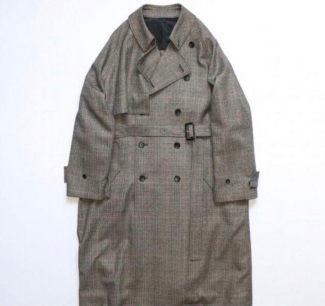 ジャケット・アウター stein 19aw Lay oversized over rap coat