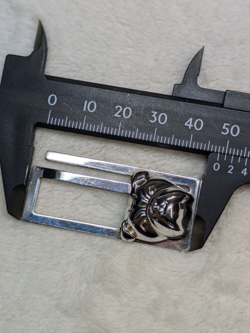 ダンヒル　マネークリップ　シルバー925　ブルドッグ　銀製　ライター