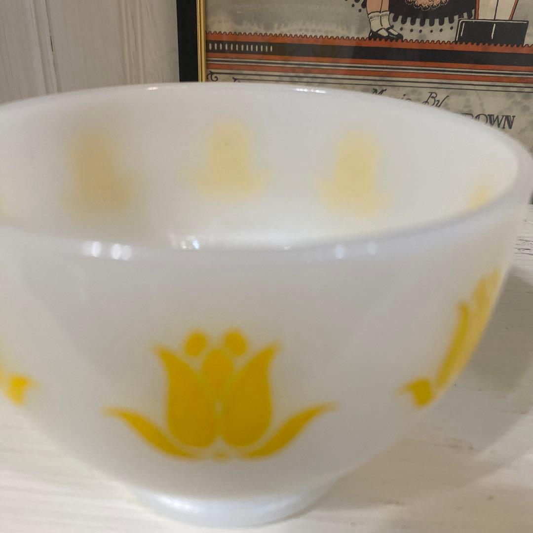 fireking チューリップボウル　6個