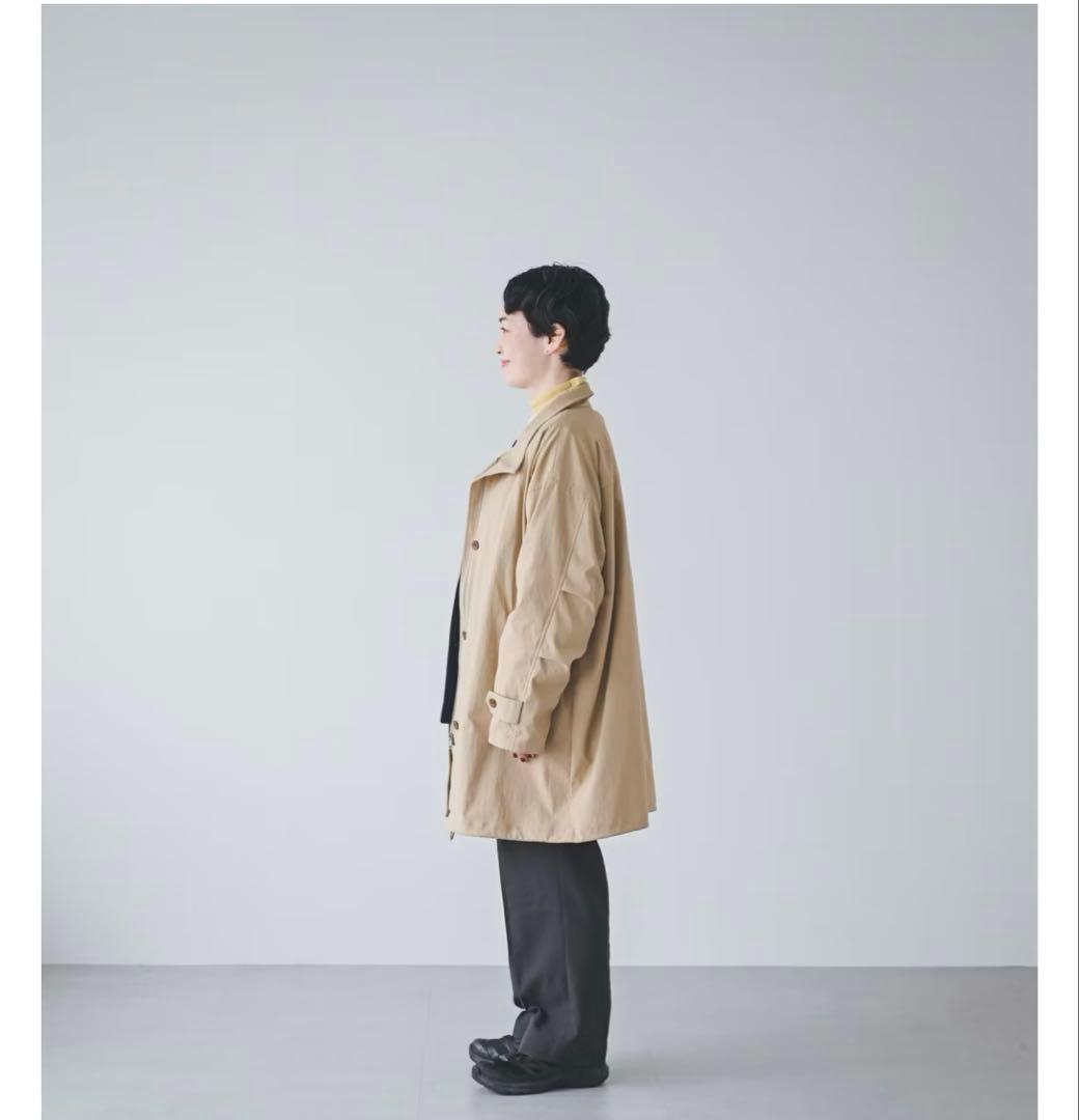 中綿ベスト付きのかろやかミドル丈アウター（北欧、暮らしの道具店）