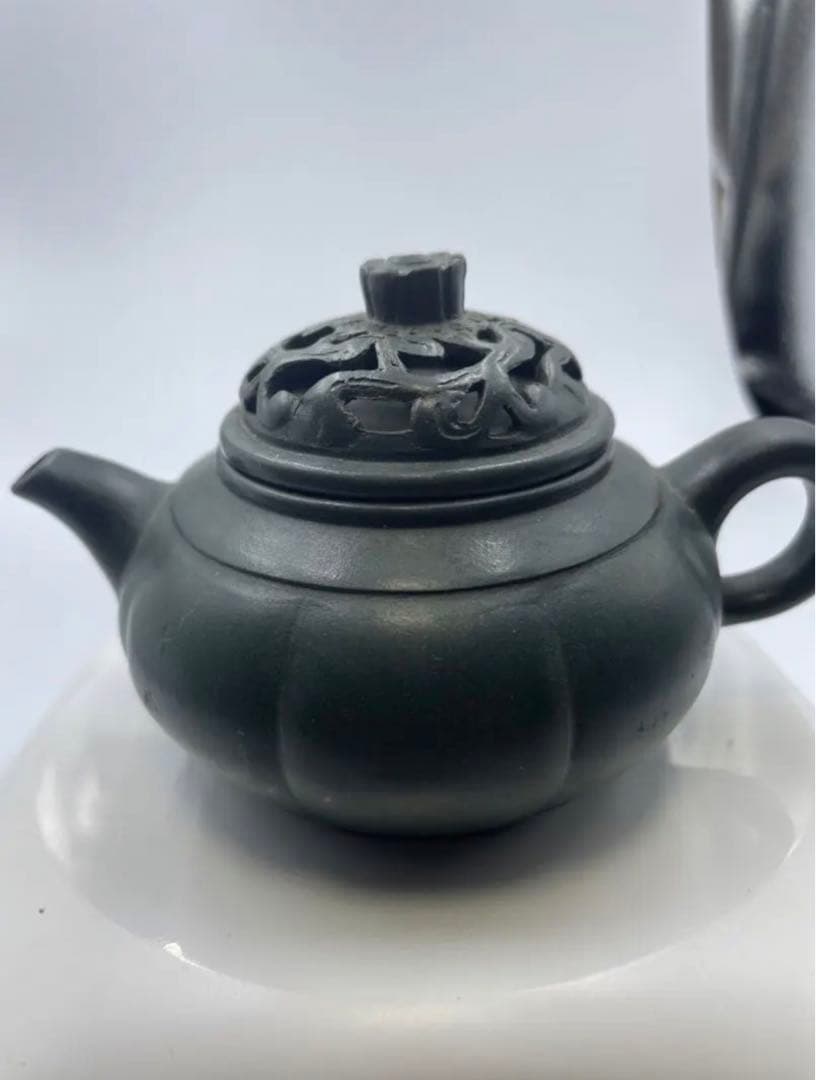 古董品 中国清代 宜兴紫砂壶 急须 Y102