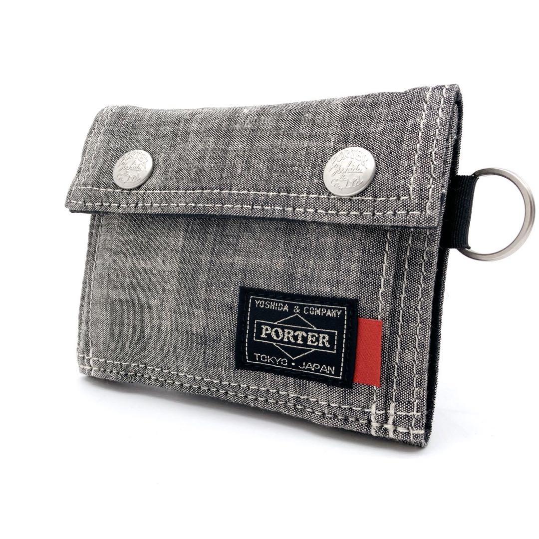 廃盤 希少 美品 PORTER Levi's コラボ 財布 三つ折り