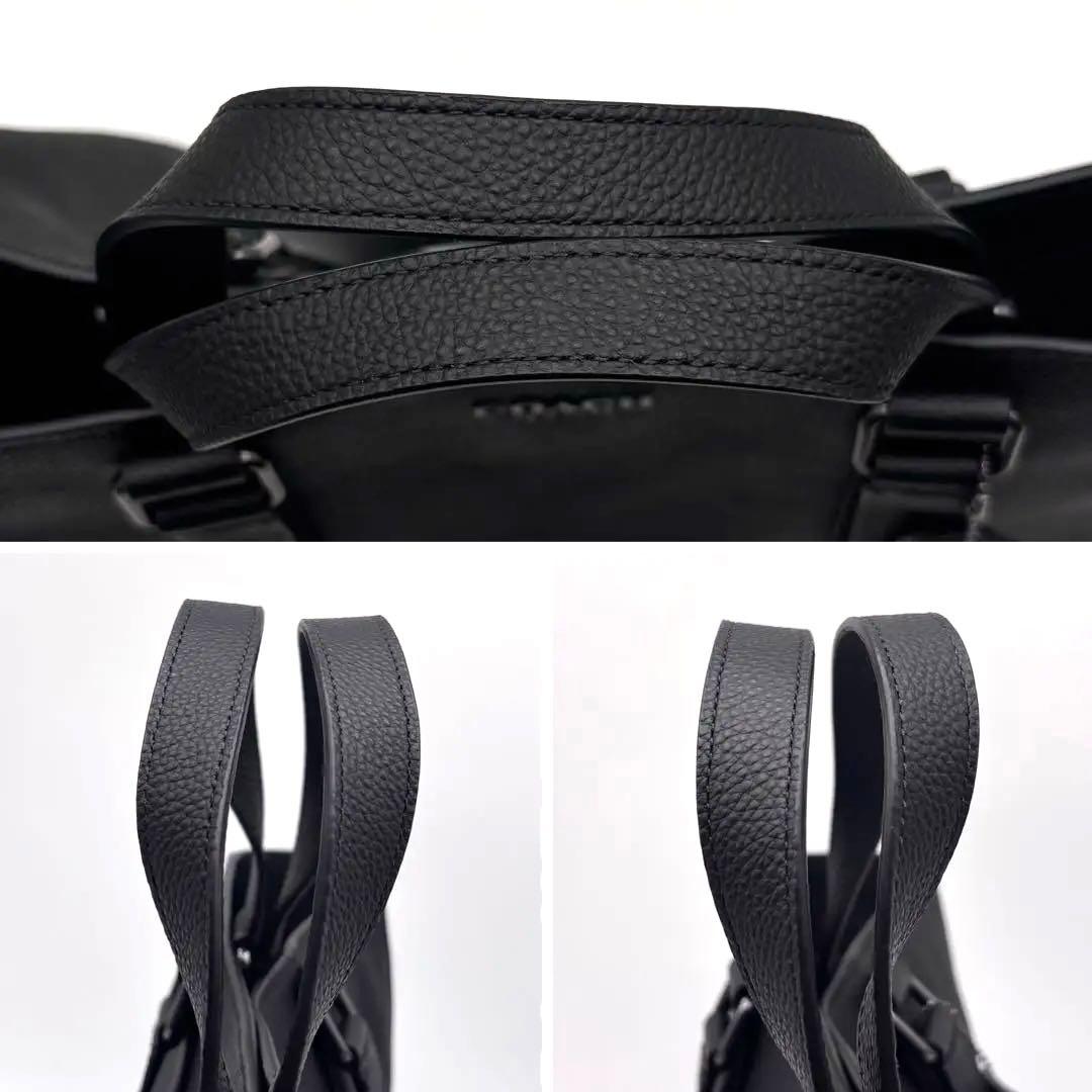 ✨極美品✨コーチ　トートバッグ　ハドソン　ダブルハンドル　オールレザー　2way