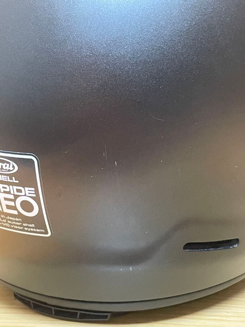 アライ　ラパイド　NEO　マットブラック　サイズ59-60㎝