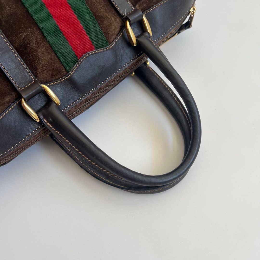 バッグ OLD GUCCI SHERRY LINE BOSTON HAND BAG