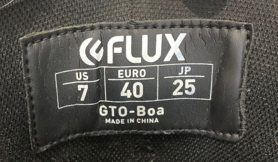 【送料無料_即日発送】FLUX メンズスノボブーツ　 GTO-BOA 25cm