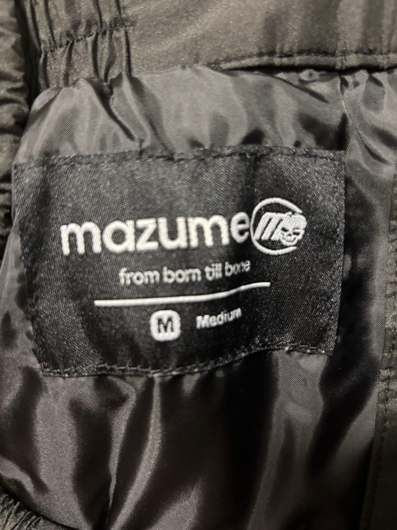 mazume フィッシングジャケット上下　Mサイズ ブラック
