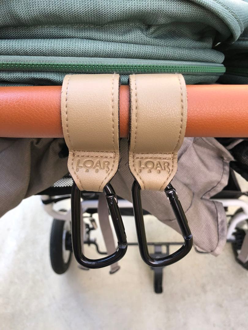 美品！AIRBUGGY ココダブル　フロムバース　ベビーカー　クローバー