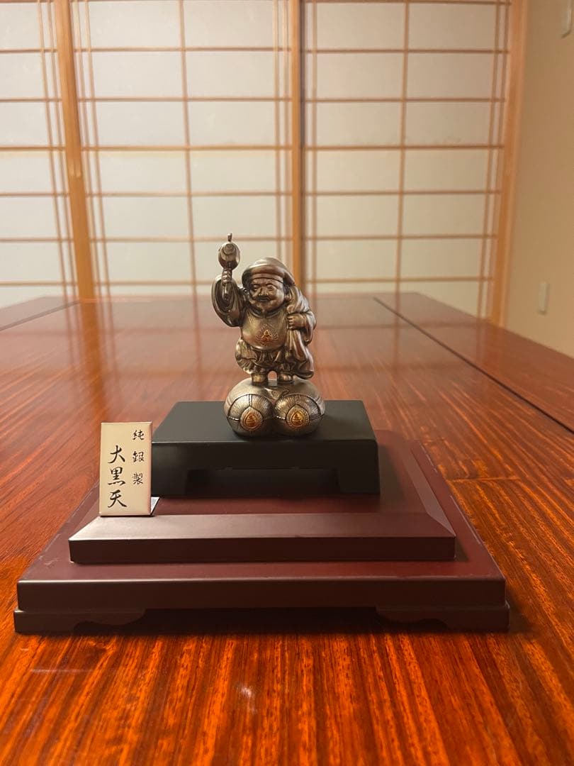 大黒天 純銀製
