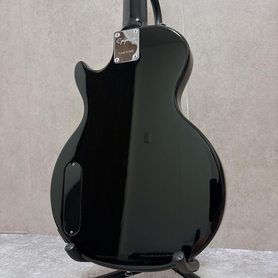 美品 エピフォン by ギブソン レスポールジュニア Jr. 黒 エレキギター