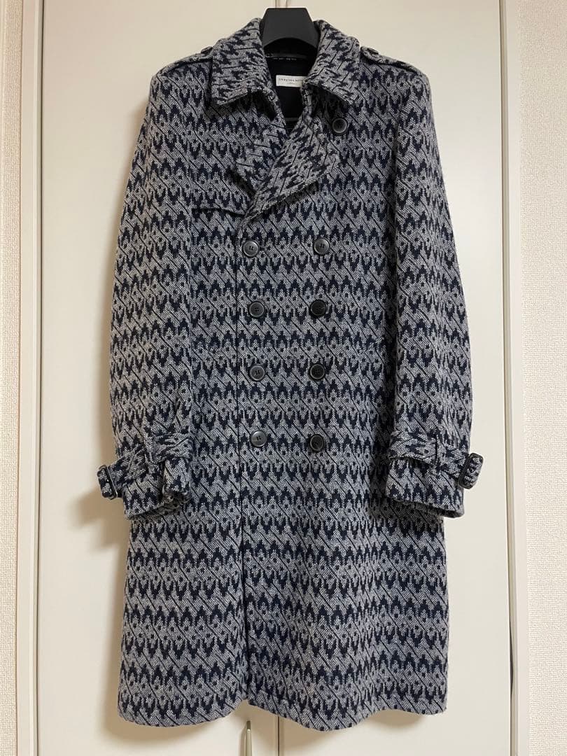 2009FW DRIES VAN NOTEN ドリスヴァンノッテン総柄コート M