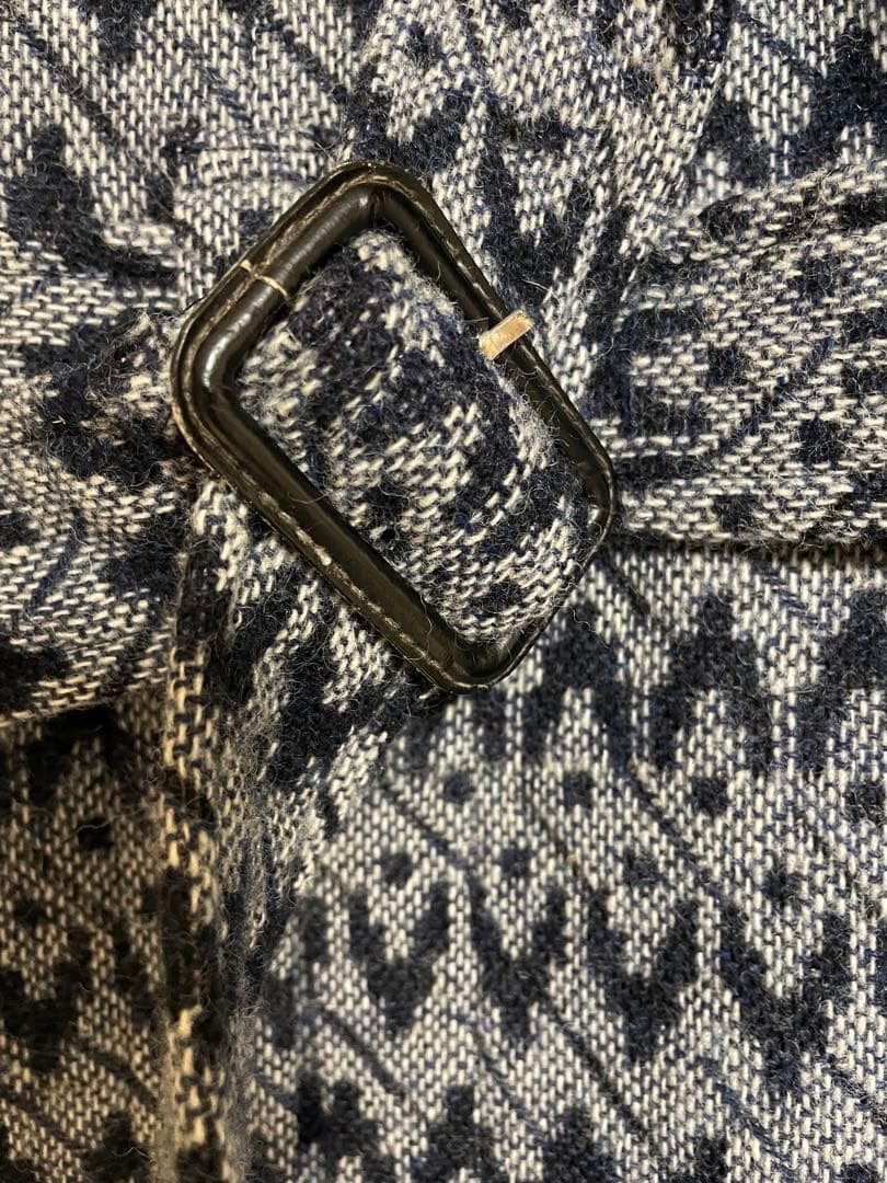 2009FW DRIES VAN NOTEN ドリスヴァンノッテン総柄コート M