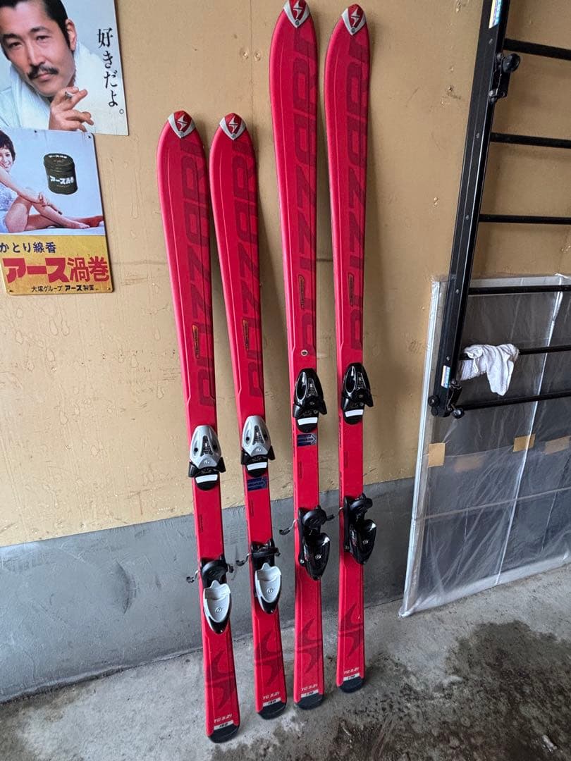 ★Blizzard カービングスキー スキー板2セット★ケース付き
