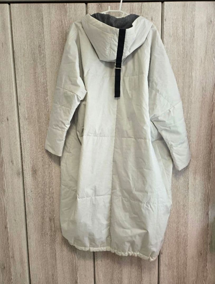 ブランベール　ロングコート　ホワイト