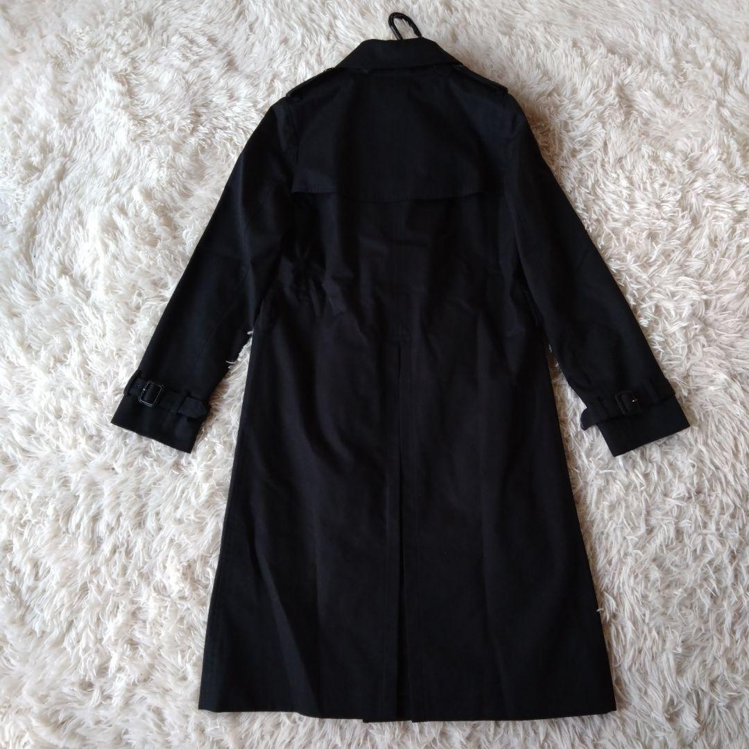 希少・美品✨【HYKE】ハイク 　　　ブラックトレンチコート ライナー付き