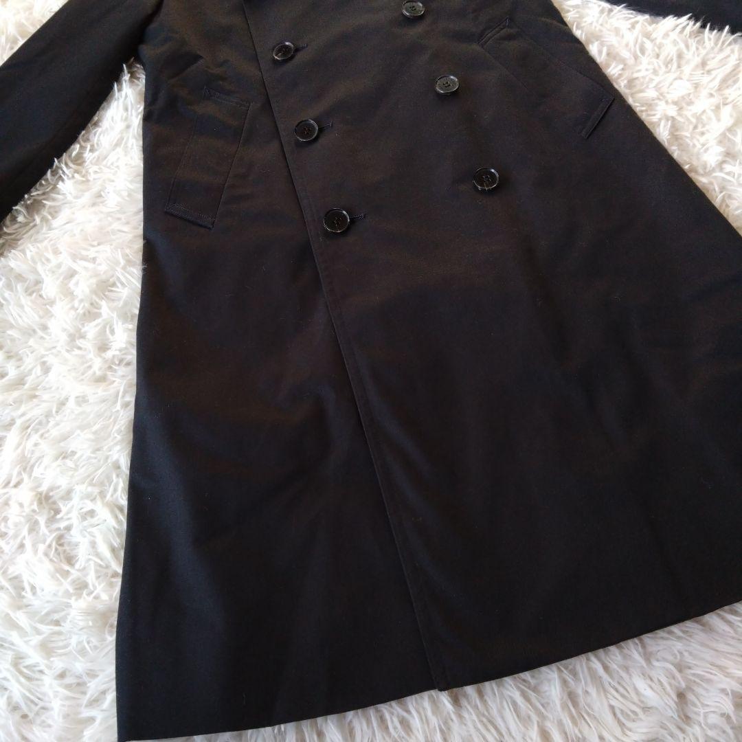 希少・美品✨【HYKE】ハイク 　　　ブラックトレンチコート ライナー付き