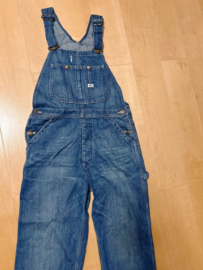 最終お値下げ！未使用Lee デニムオーバーオール