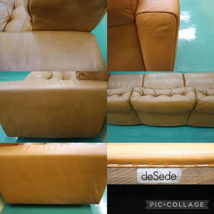 GMEH307○de sede / デセデ MOBILIA モビリア 3人掛けソ