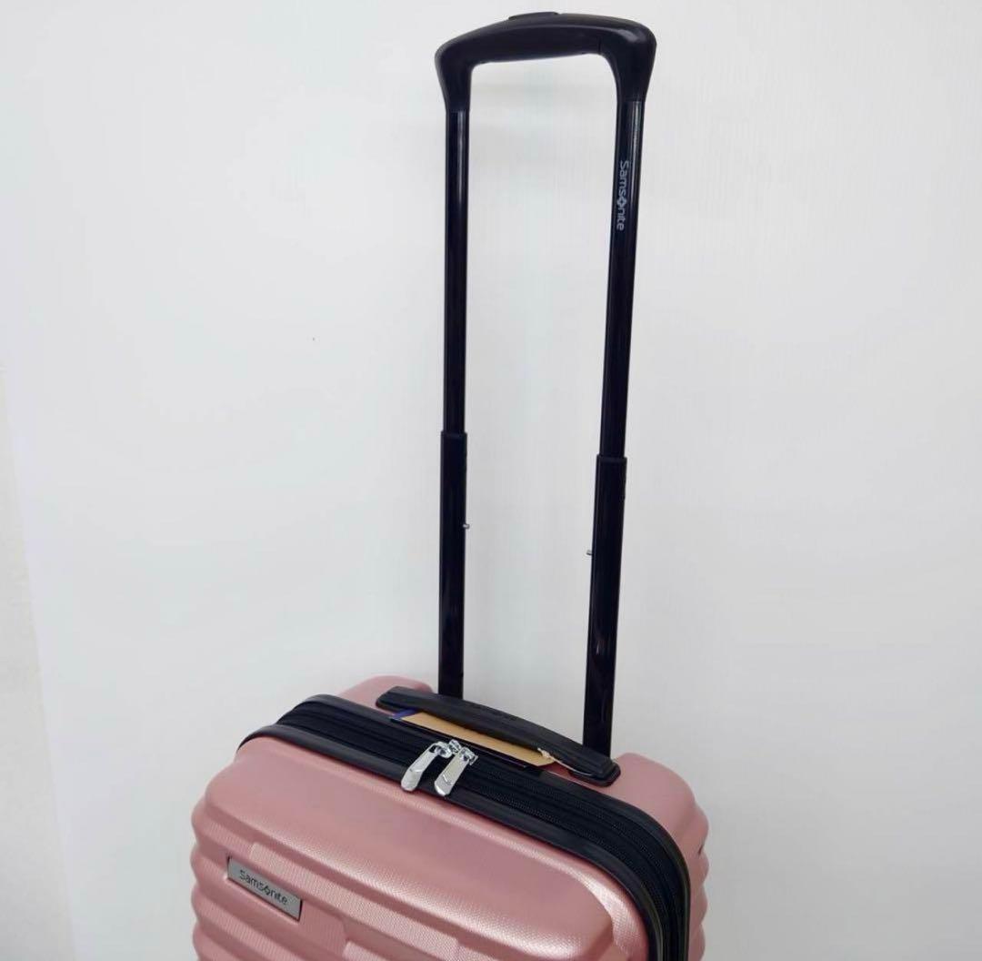 サムソナイト ジッププラス スーツケース 機内持ち込み ピンク