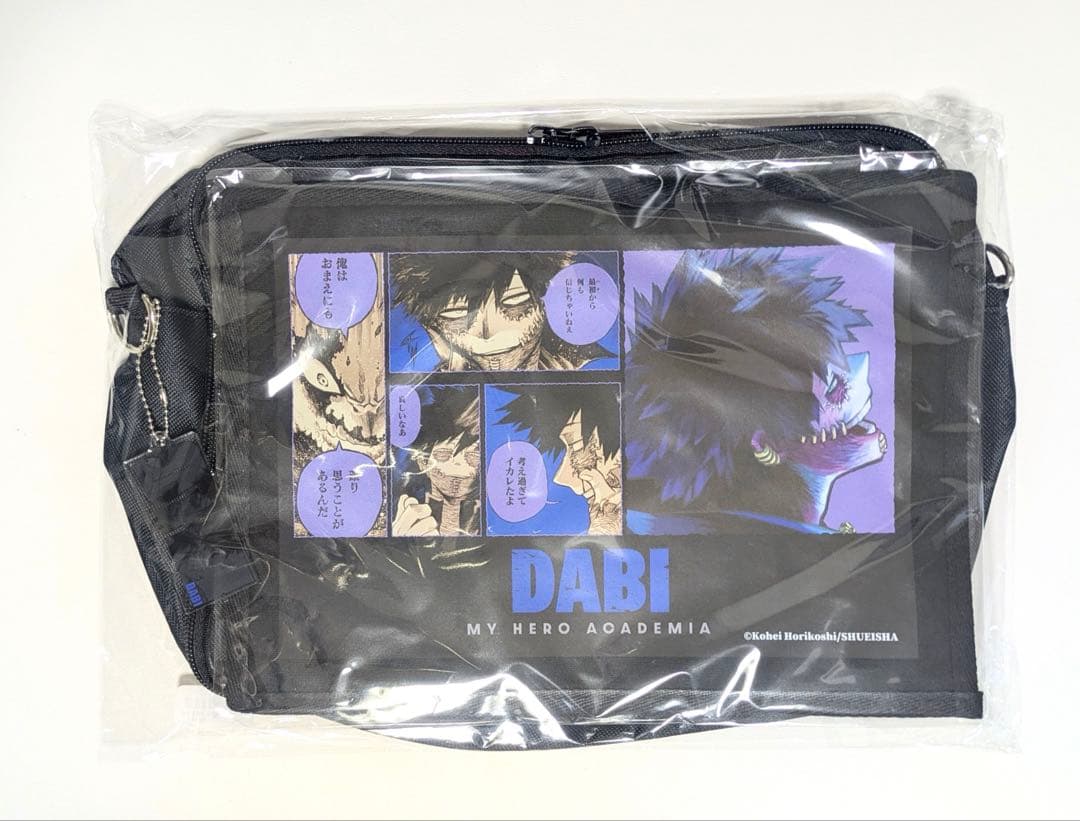 僕のヒーローアカデミア ヒロアカ　魅せ窓ショルダーバッグ　轟燈矢 荼毘