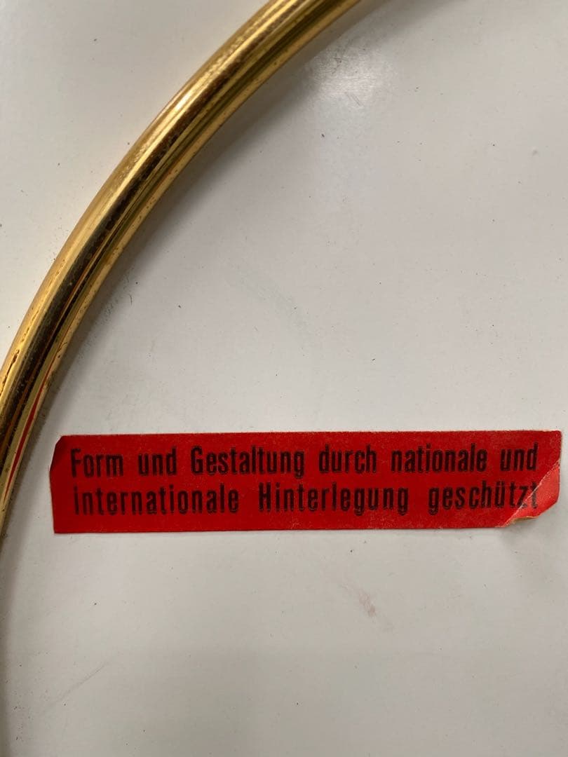 希少 レア 60s ヴィンテージ ドイツ ワゴンミールカート2段 金属フレーム