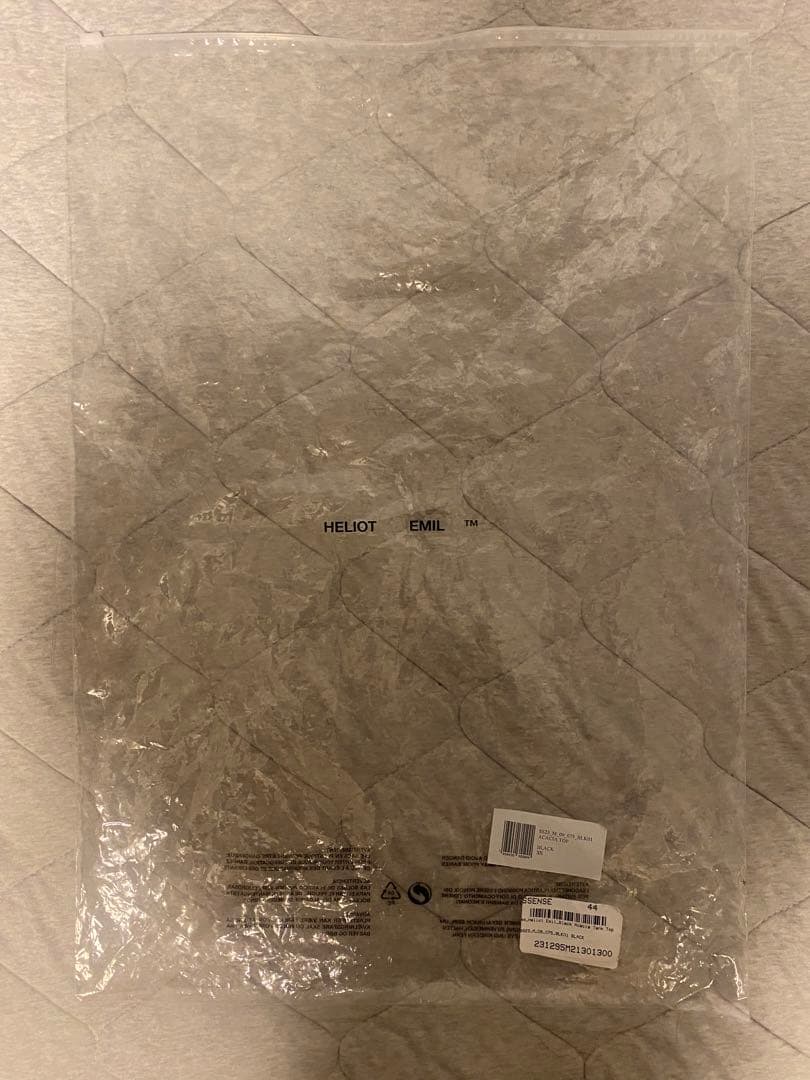 HELIOT EMIL ブラック Acacia タンクトップ