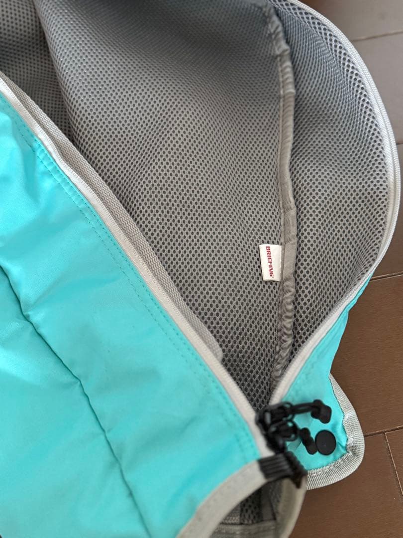 ★【美品】BRIEFING CR-6キャディバッグ アクア