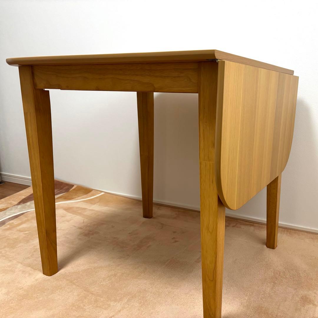 モダンデコ ダイニングテーブル 伸長式 折りたたみ 北欧 モダン ナチュラル