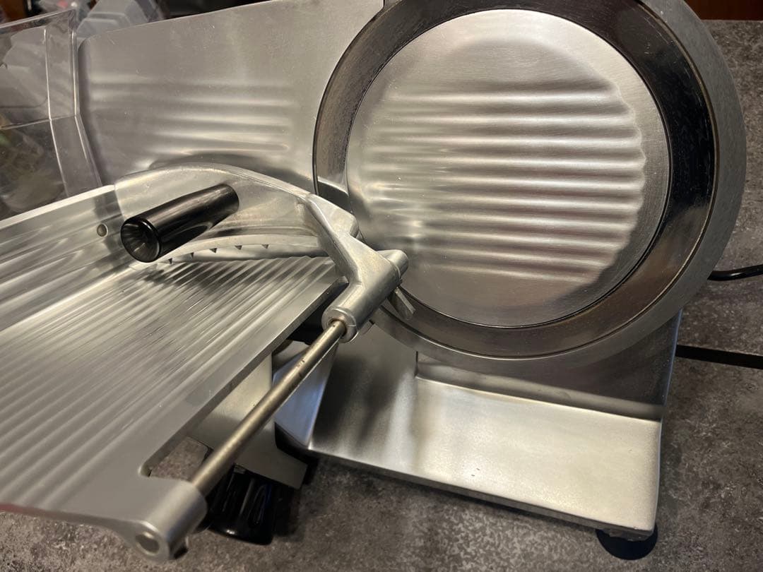 レマコム　ステンレススチール ミートスライサー RSL-220 半解凍